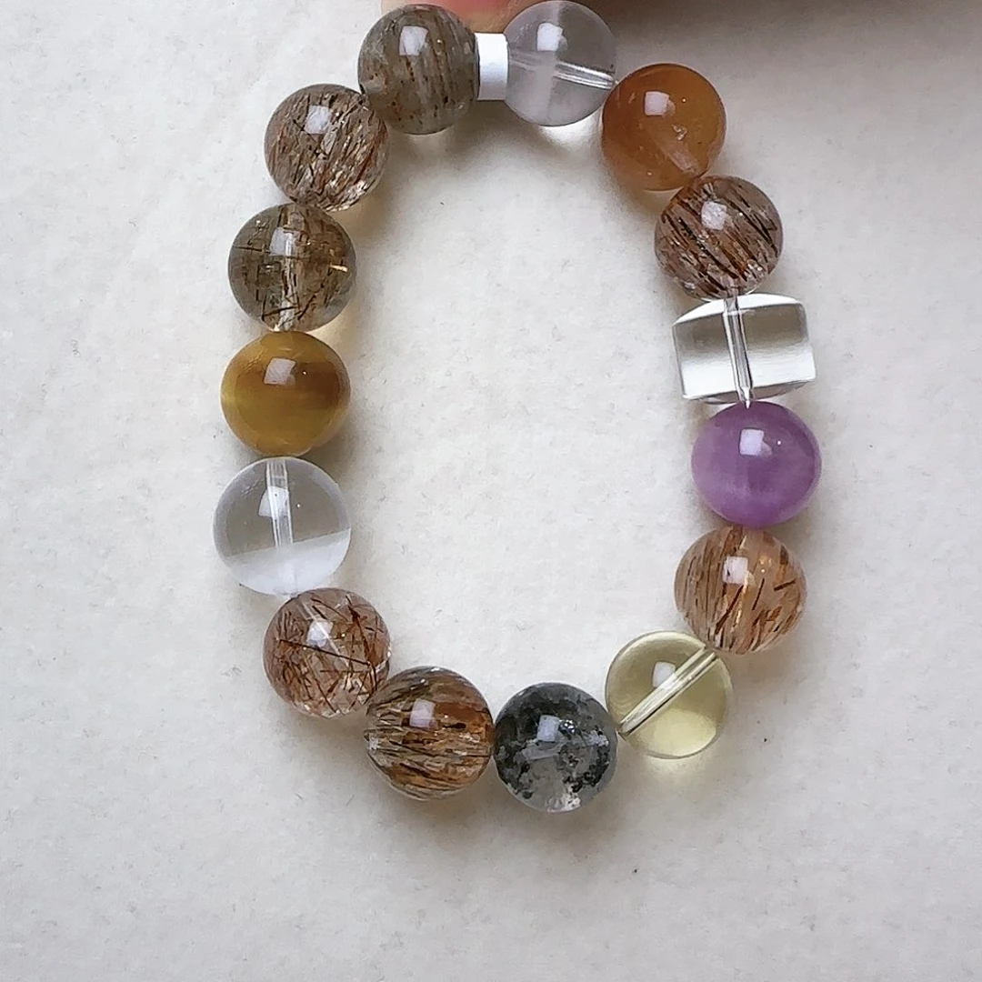 水晶手链未镶嵌大气上档次