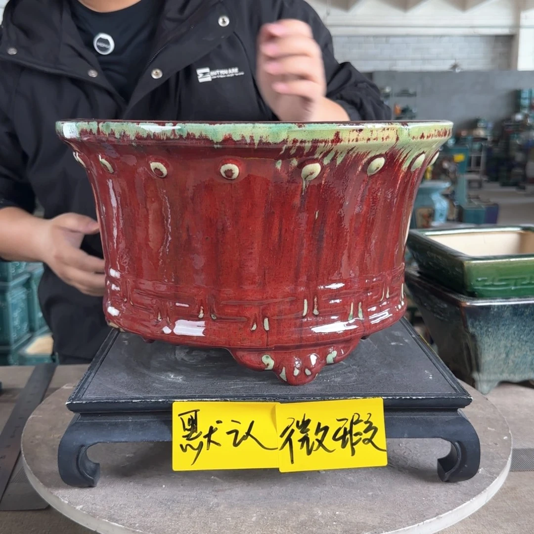 陶。一风堂石湾花盆