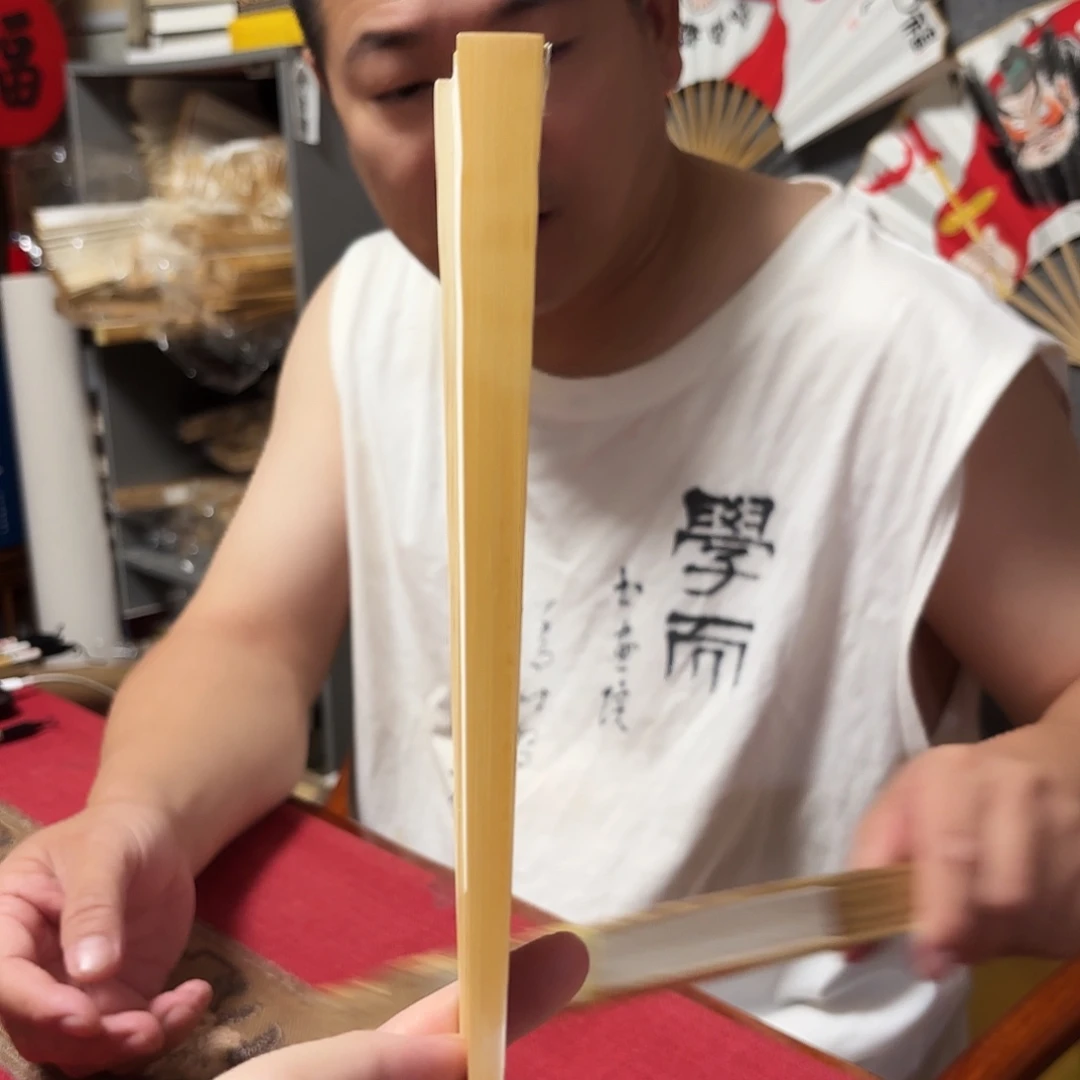 水***禅书法手写手绘作品9.5寸玉竹短歌行