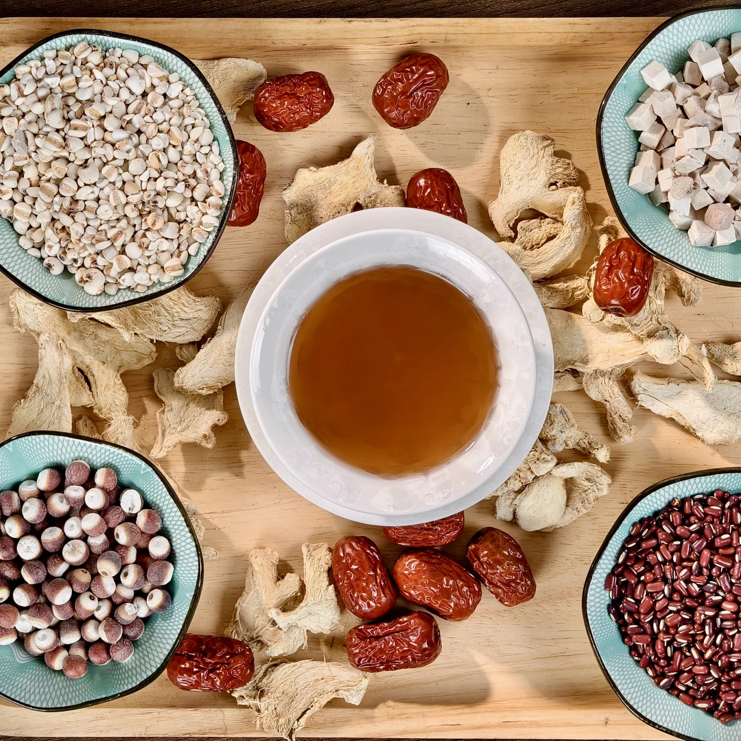 【买一送一】广东三伏茶 芡实薏米茯苓赤小豆干姜红枣 独立小包