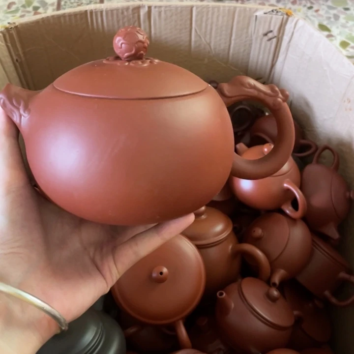 茶壶紫砂紫砂壶紫砂茶壶毫升500加两个杯子