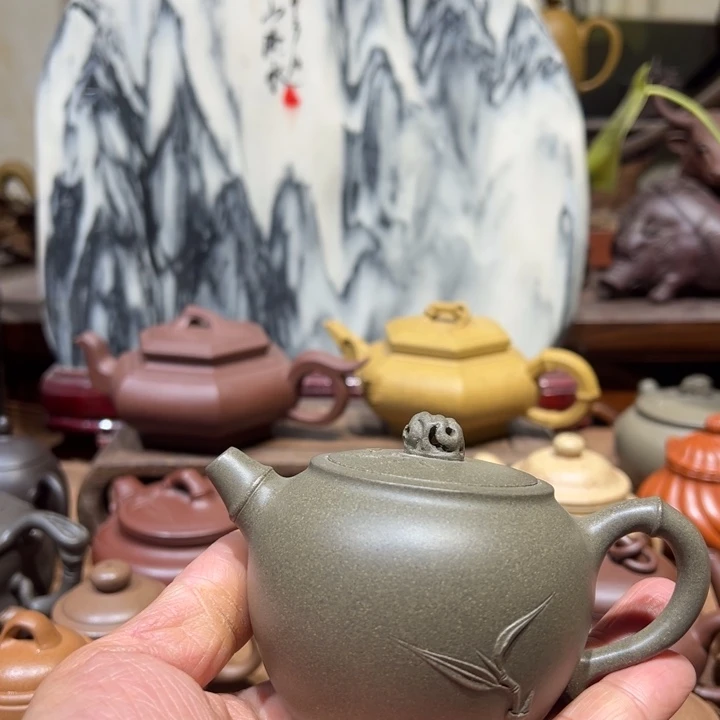 紫砂茶壶江*白宜兴紫砂