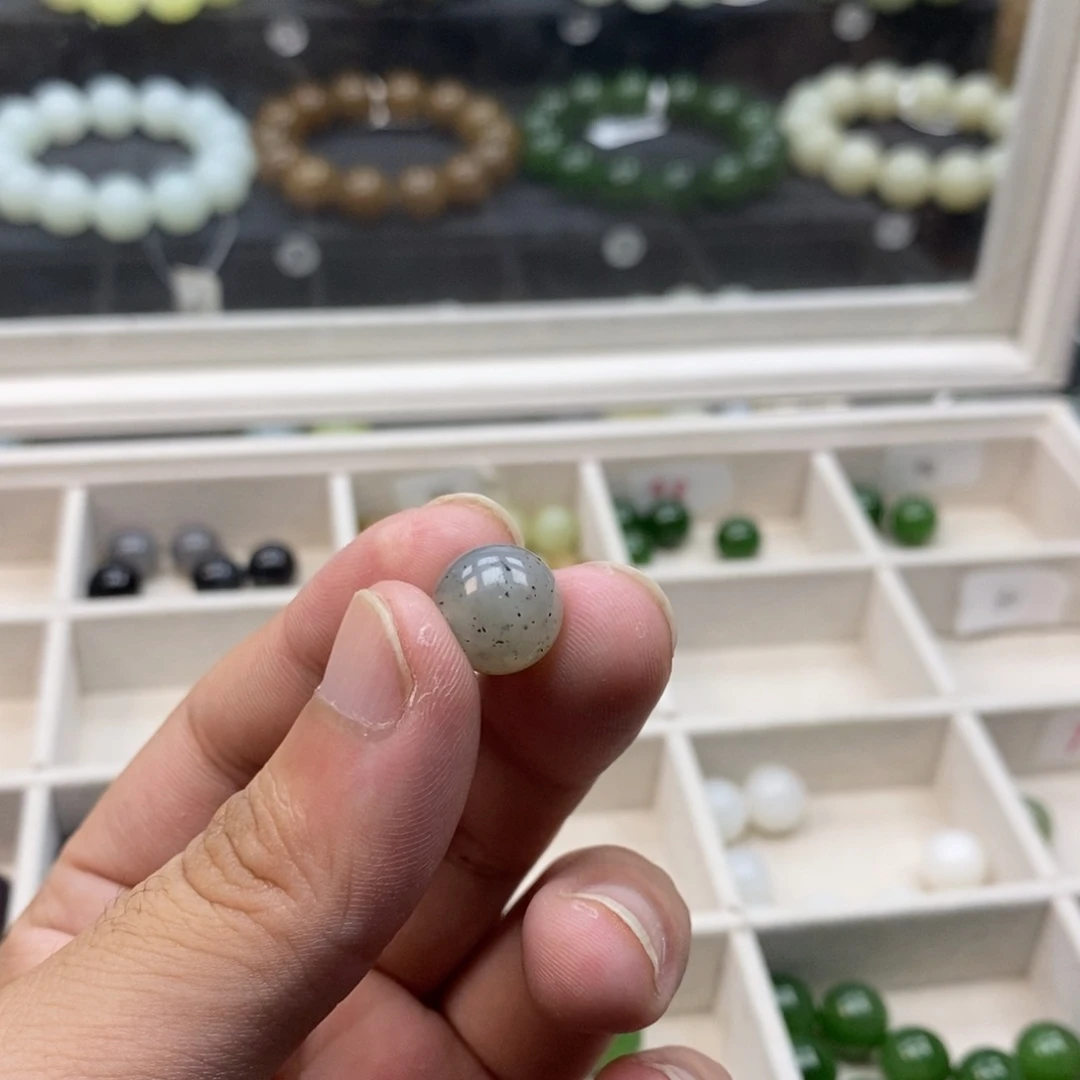 未镶嵌手串和田玉单珠