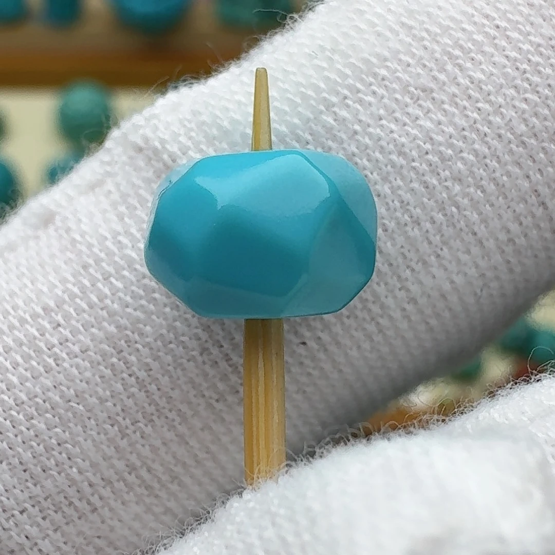 绿松石未镶嵌直切无相9.3