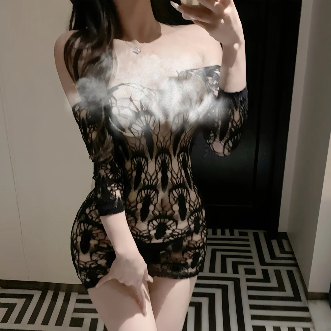 性感镂空连身袜纯欲风蕾丝连身网衣【多款可选•找客服看款】