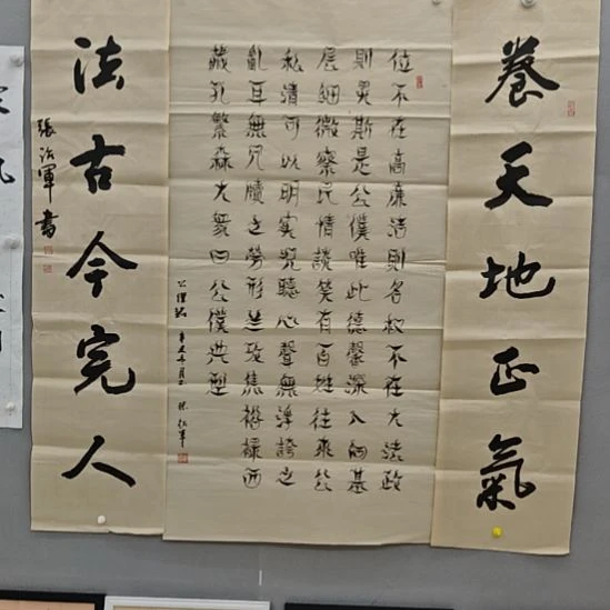 张超军院长精品书法