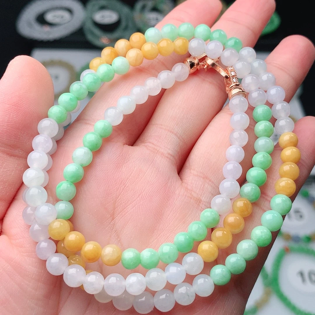 翡翠手串未镶嵌翡翠