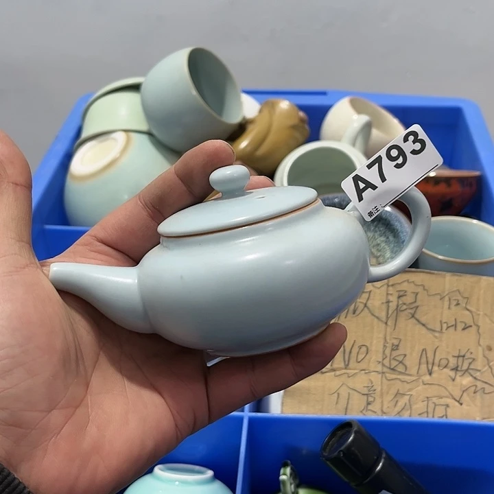 茶具默认微瑕瓷器、茶具、壶、摆件，介意勿拍