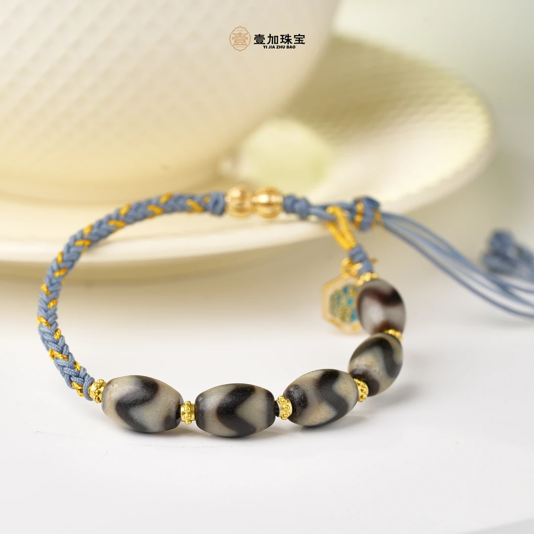 壹加师弟丨手工设计hy玛瑙手绳多样性发一