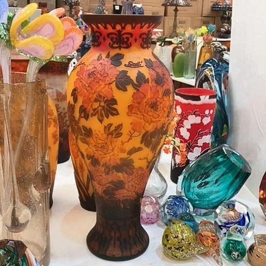 无铅玻璃花瓶高52厘米口径9厘米