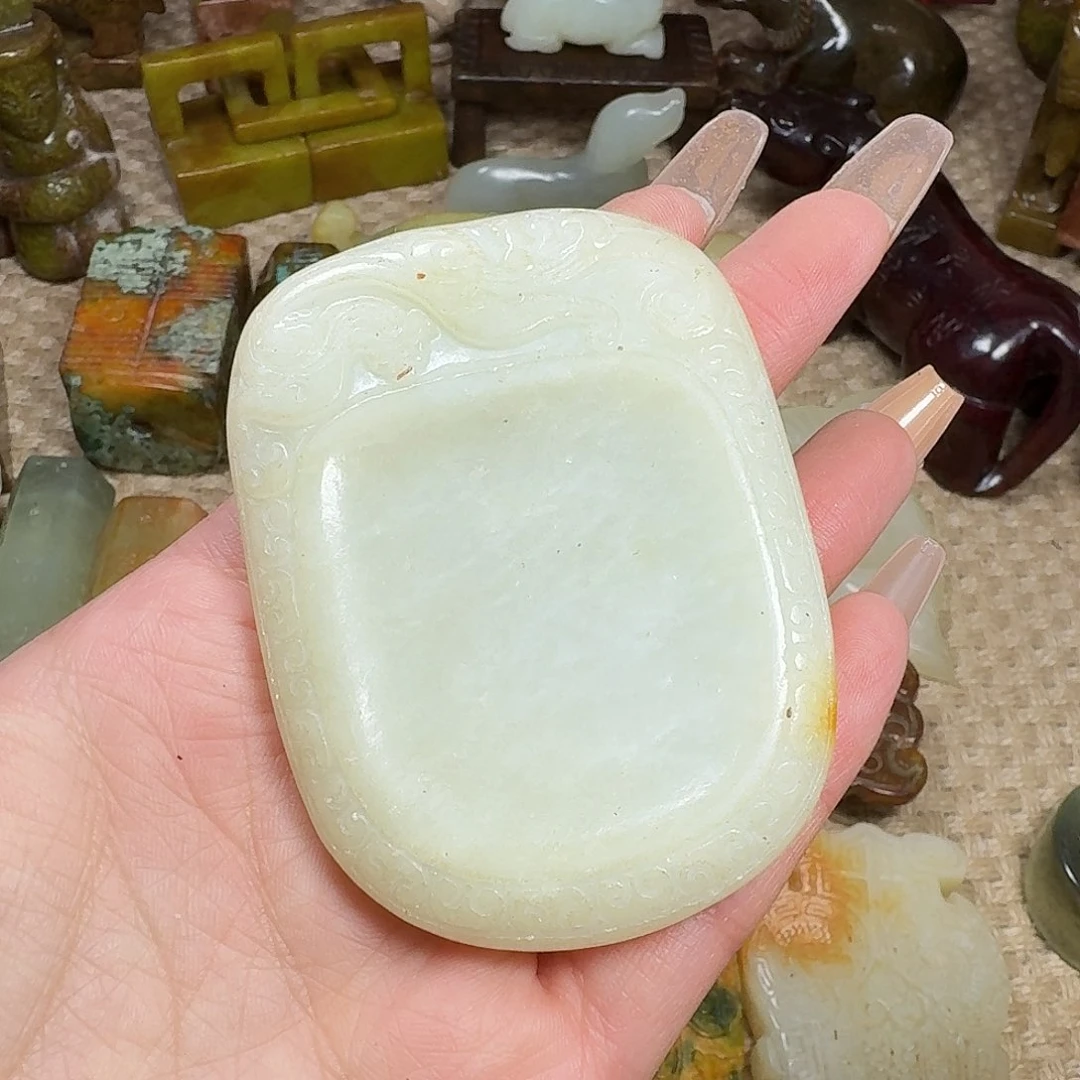 白玉菩提吊坠挂件