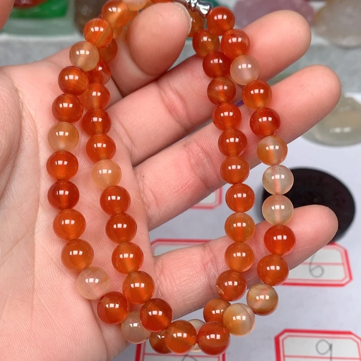 玛瑙/玉髓颈饰未镶嵌啊****了