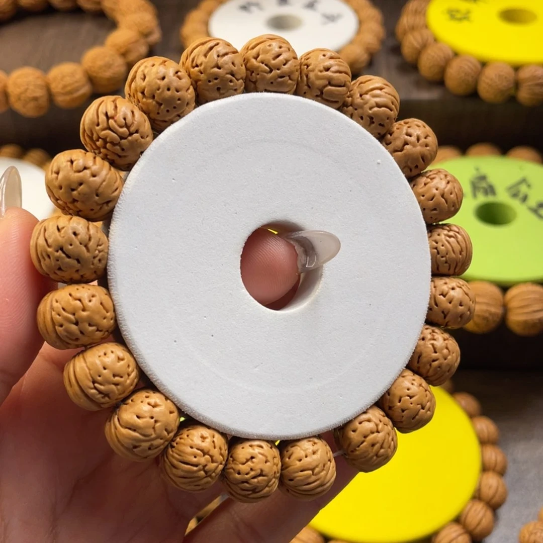 桃核手串树王小纽扣14