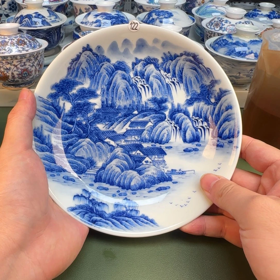 彦祖纯手工手绘茶具122