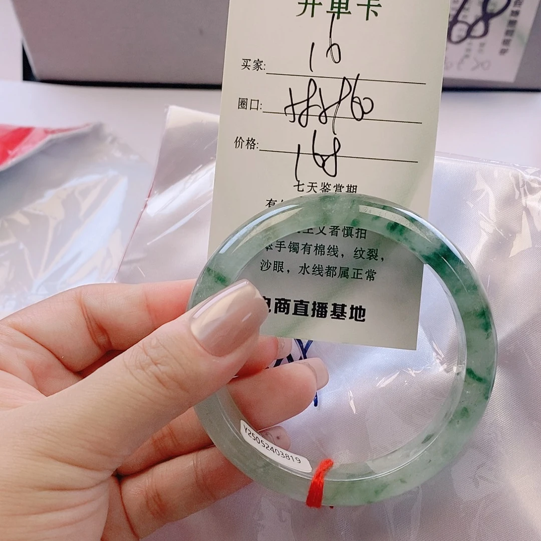 未镶嵌手镯翡翠微包容16