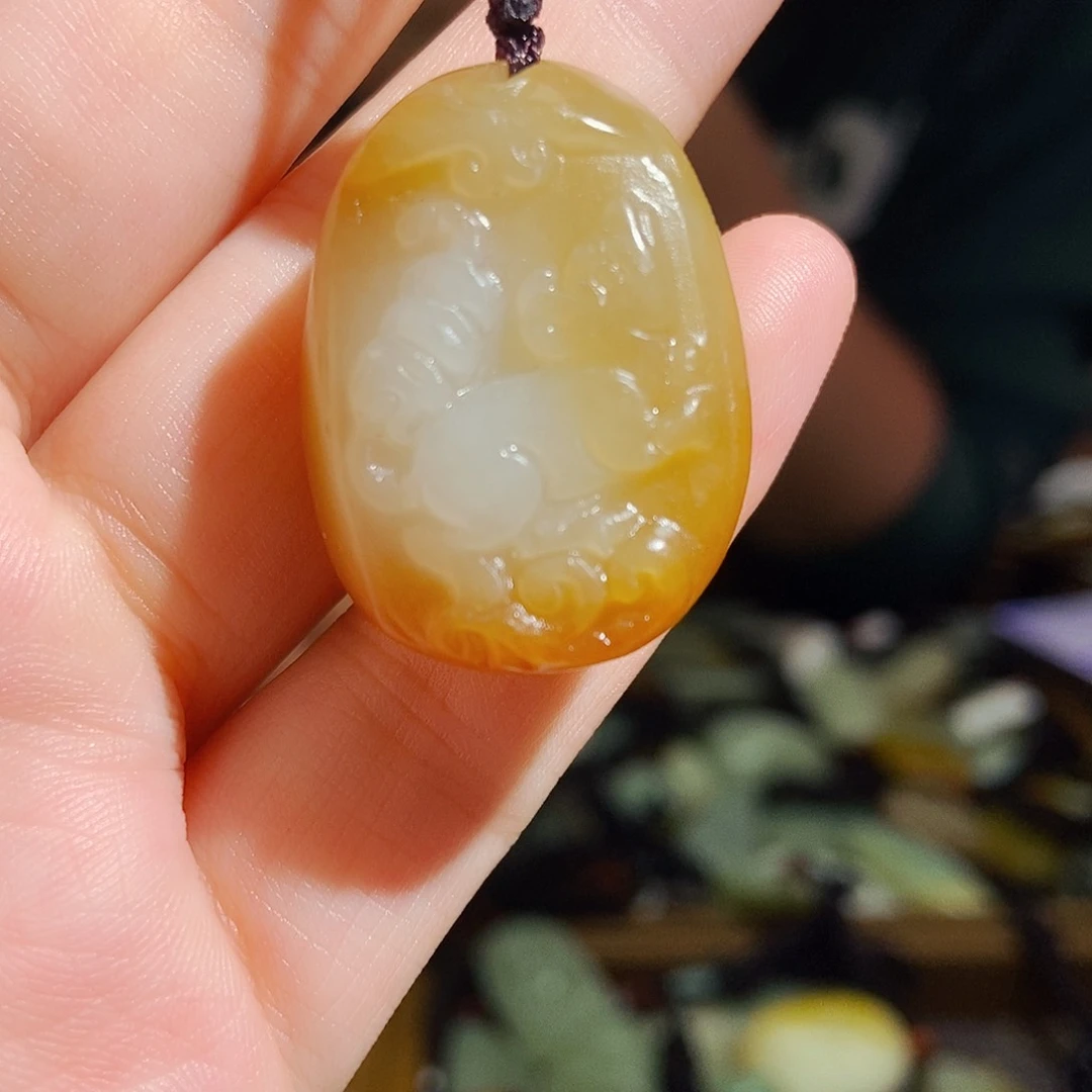 颈饰未镶嵌和田玉