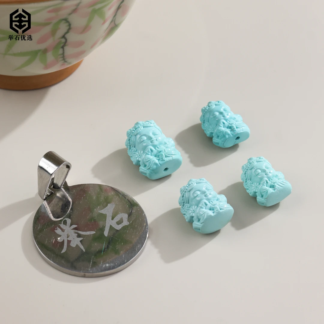【举石优选】S0928-S3793-82绿松石饰品（一件/多样性发）Y