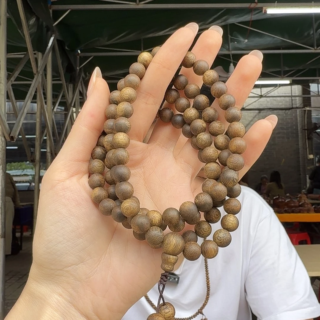 手串沉香0.8圆珠多圈108颗25g+多样发其1