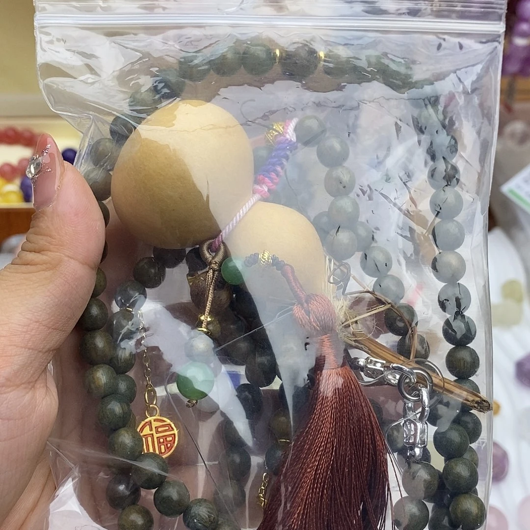 未镶嵌水晶手链多样性发一