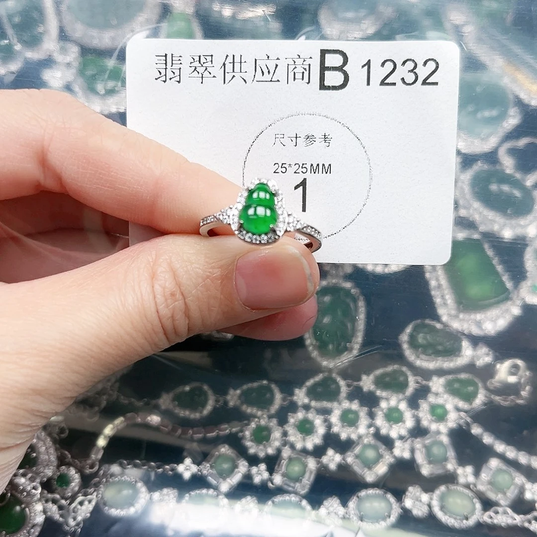 翡翠颈饰未镶嵌翡翠1232