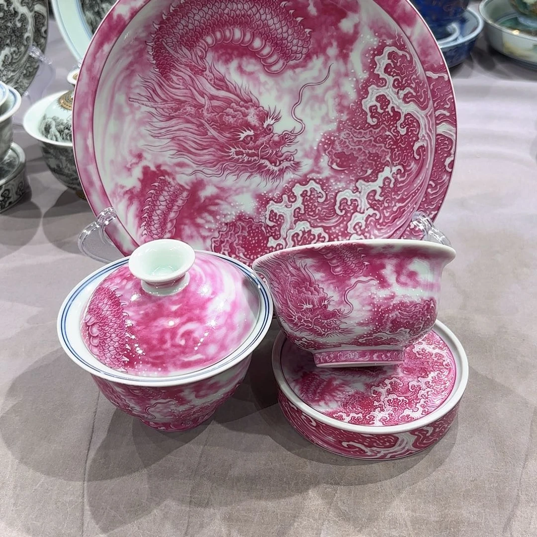 瓷片景德镇瓷器精品展示
