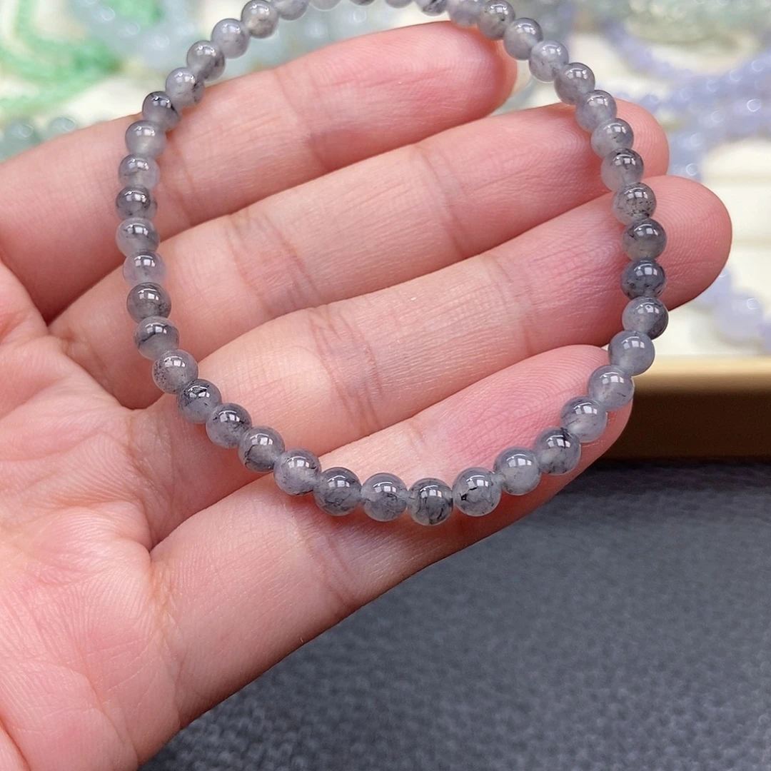 手链翡翠未镶嵌卡4.4