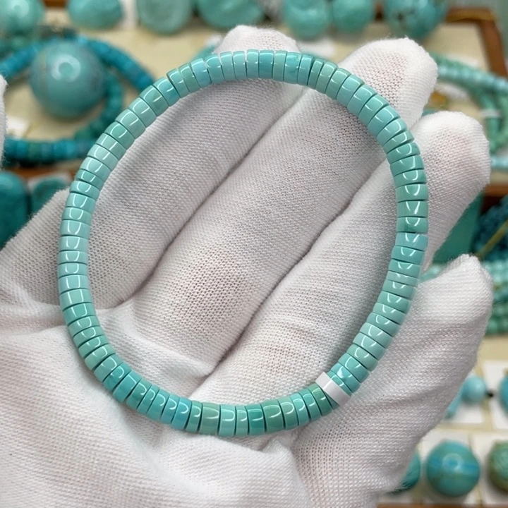 绿松石未镶嵌挂件