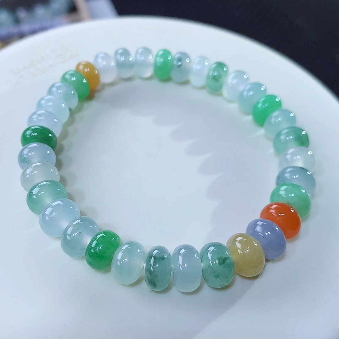 未镶嵌手串翡翠翡翠卡7.6-8.6