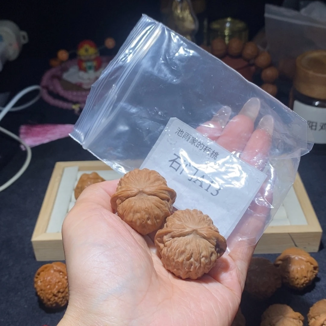 吊坠文玩核桃石门35
