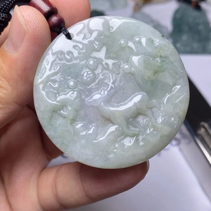 颈饰未镶嵌翡翠翡翠