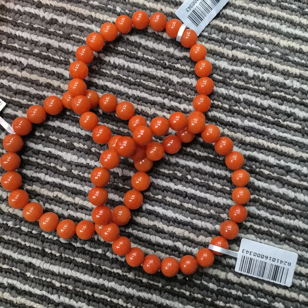 【书记甄选】天然南红单圈手链 多样性发一件 约8mm GXL274