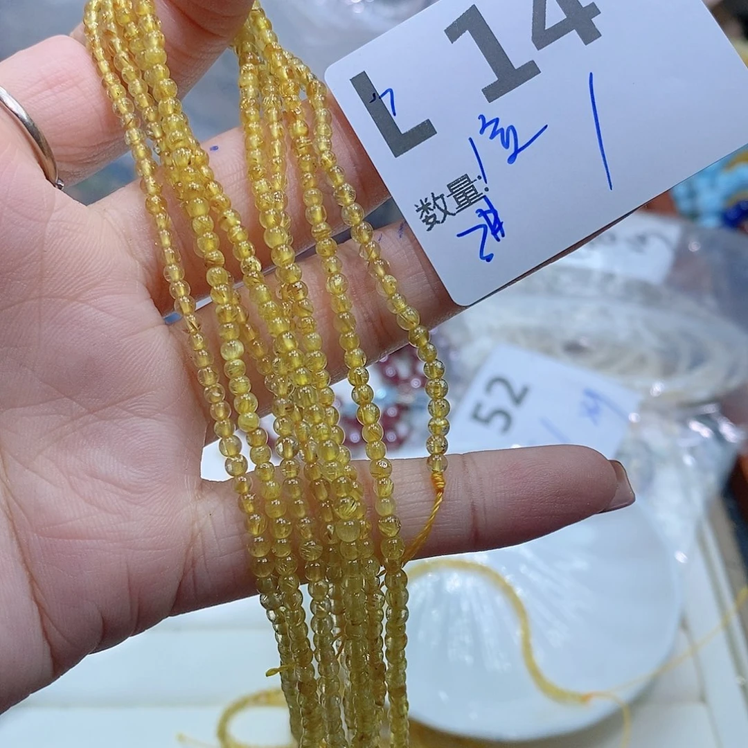 水晶珠宝半成品未镶嵌L14