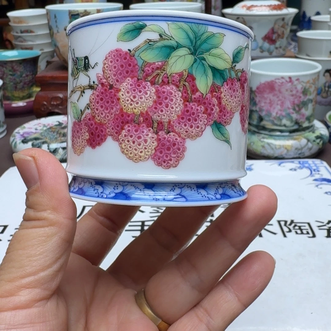 景德镇手工手绘展示