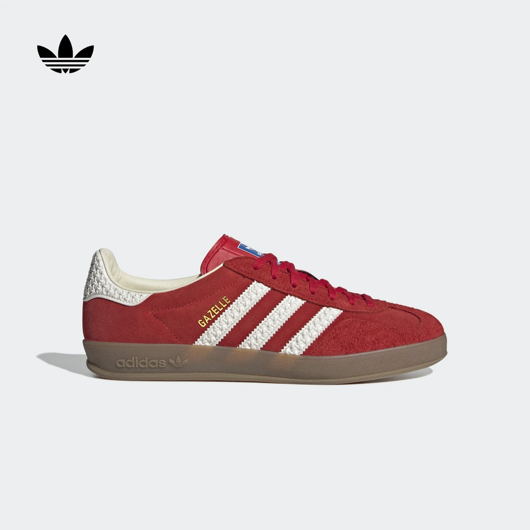 流光风 阿迪达斯三叶草 T头鞋 GAZELLE INDOOR板鞋德训鞋 IF1808