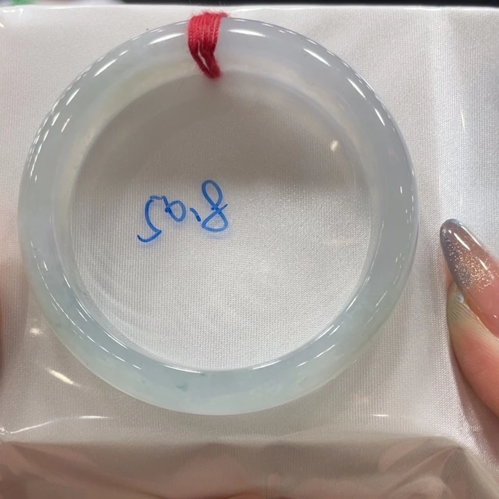 翡翠手镯未镶嵌50.8正圈