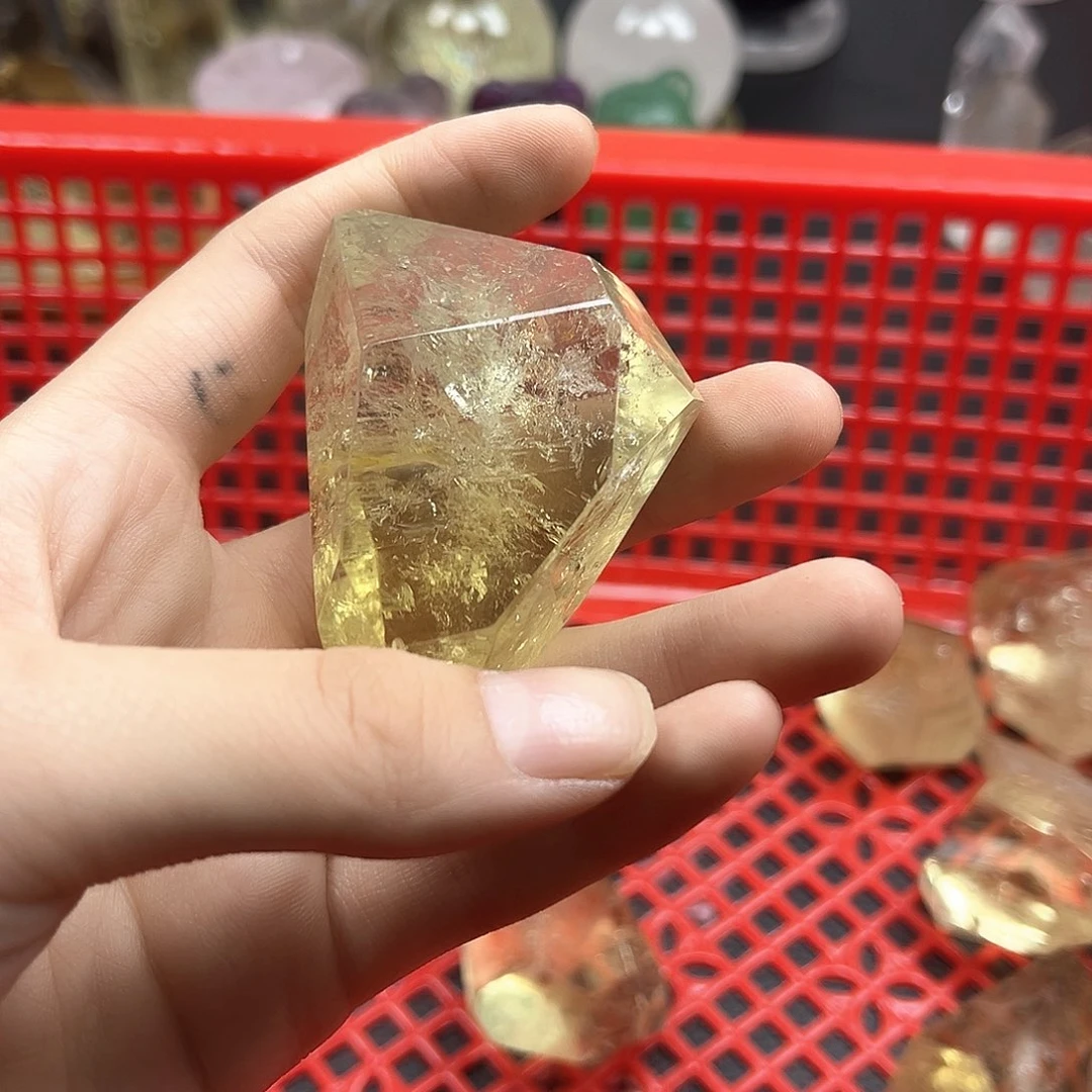 珠宝半成品未镶嵌紫晶271水晶石