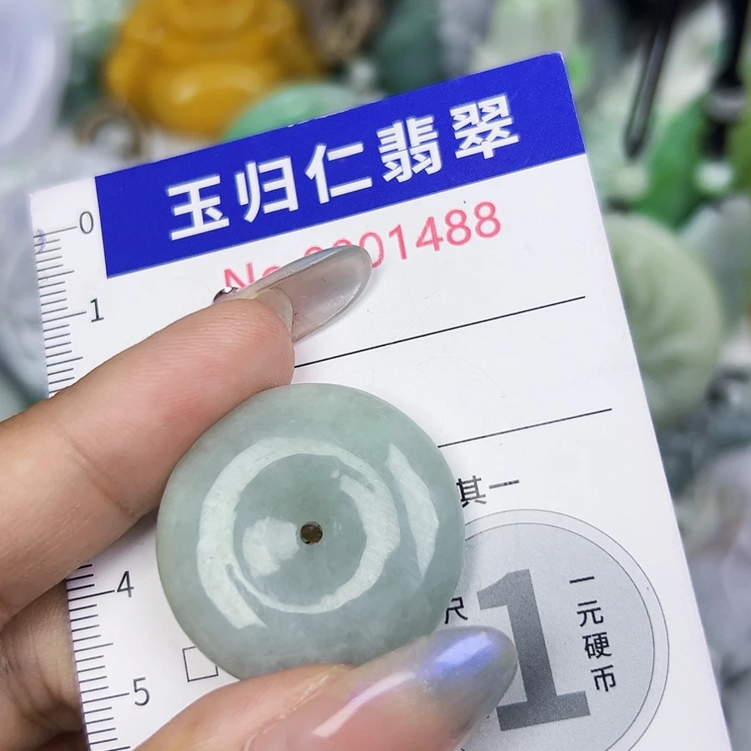 翡翠未镶嵌吊坠(不含链)11