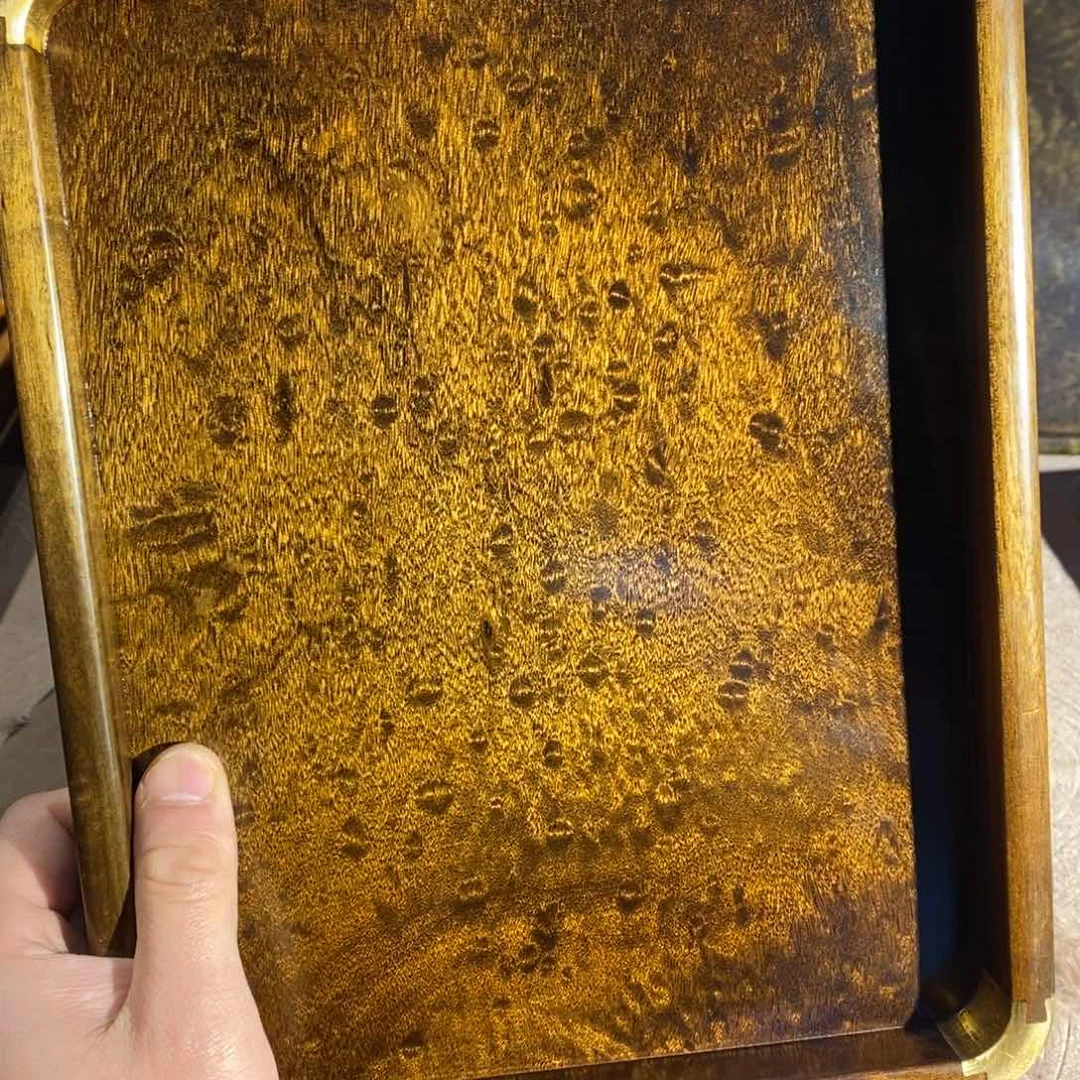 金丝楠金丝楠木文盘