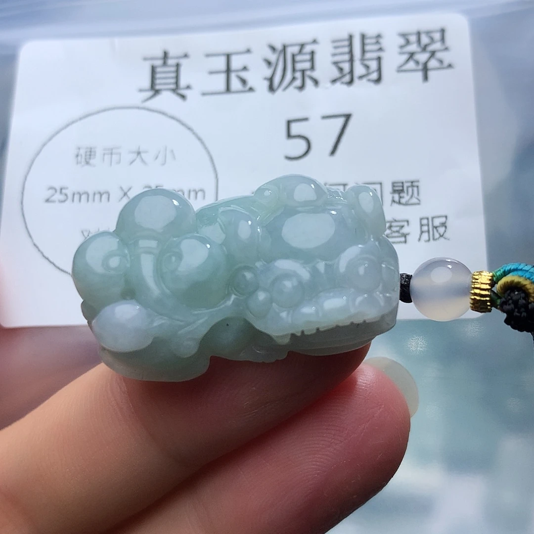 翡翠未镶嵌颈饰57