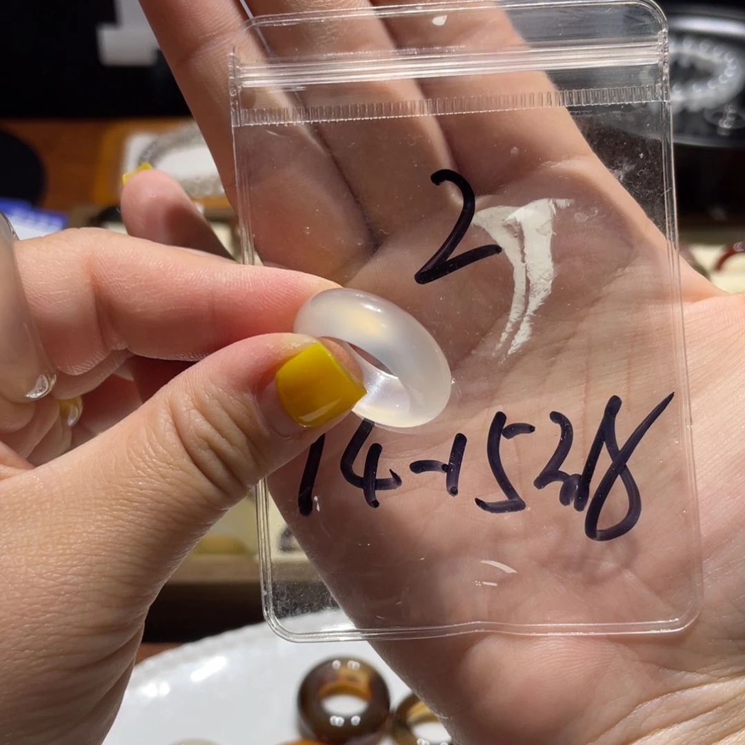 玛瑙/玉髓戒指未镶嵌