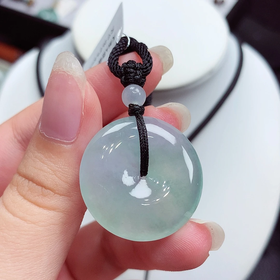 翡翠未镶嵌颈饰翡翠8，26/5.6
