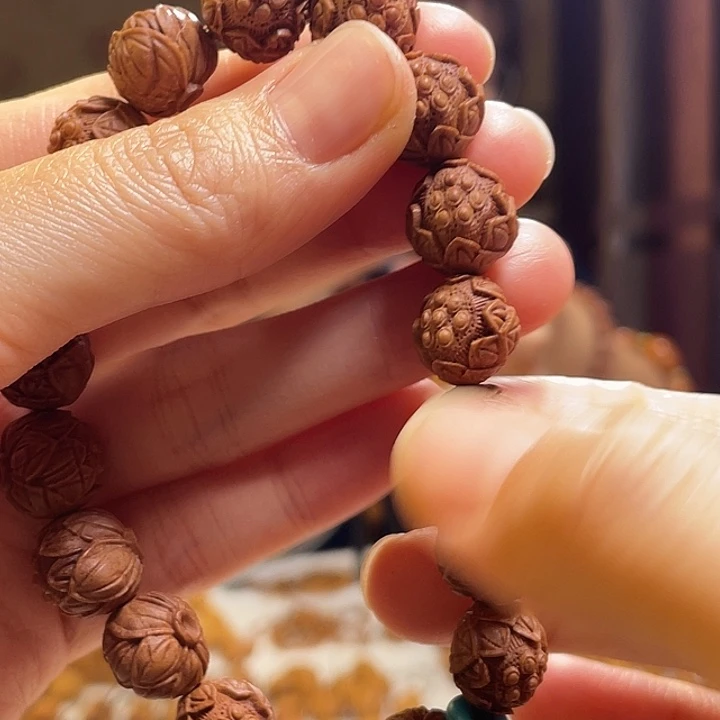 手串/手链橄榄核龙纹桃核