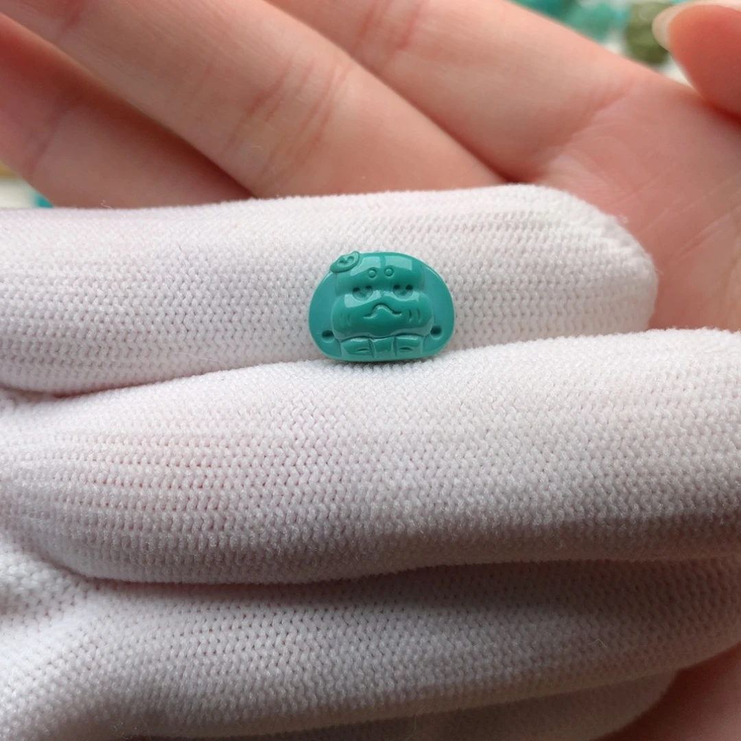 绿松石未镶嵌配饰