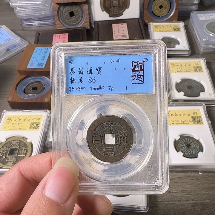 铜A闻博文化泰昌通宝