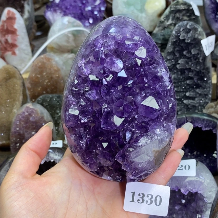【闪购商品】未镶嵌大型摆件（非配饰）紫晶