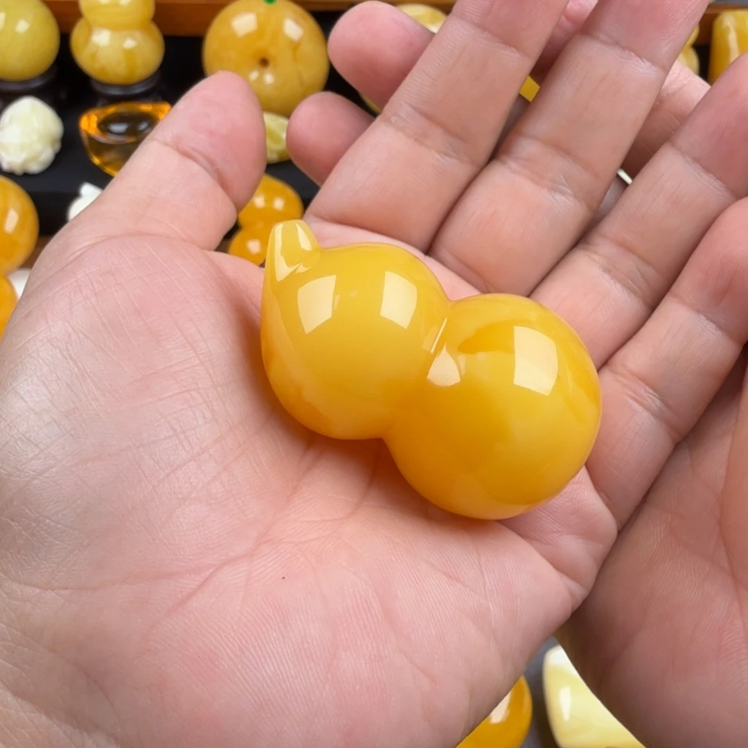 琥珀未镶嵌颈饰纯天然琥珀蜜蜡