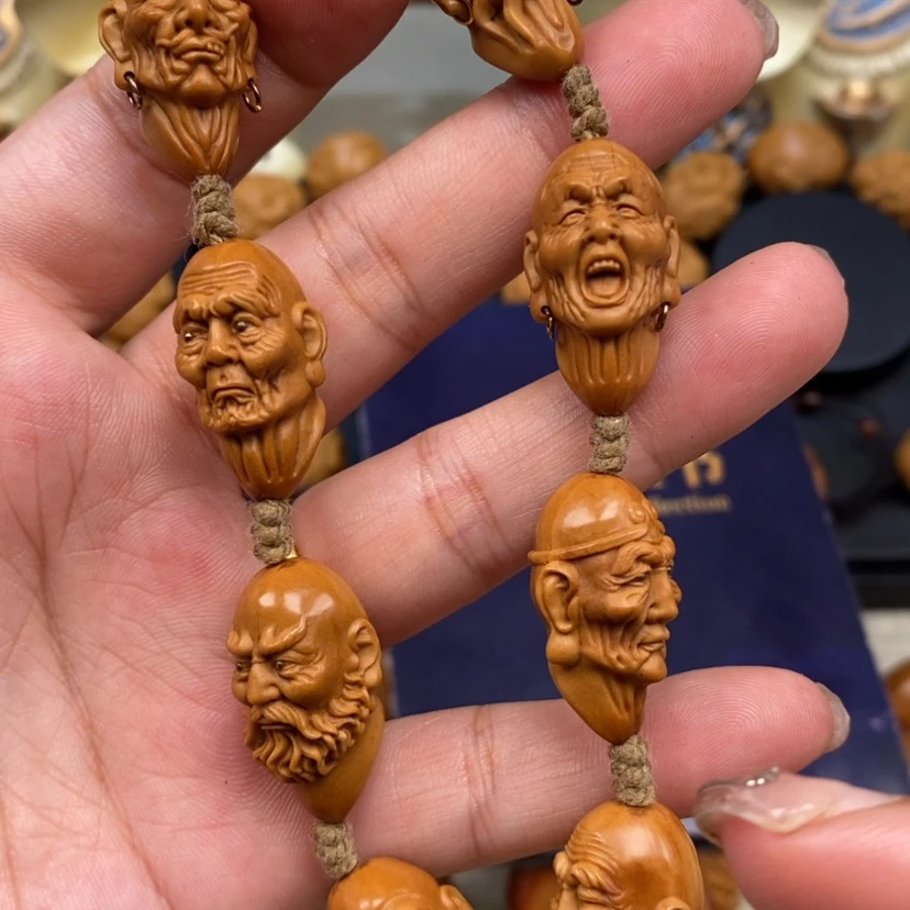 【闪购商品】橄榄核吊坠橄榄手工雕刻工艺