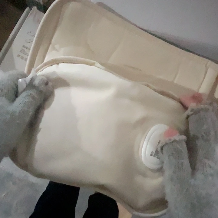 小熊电热暖水袋。