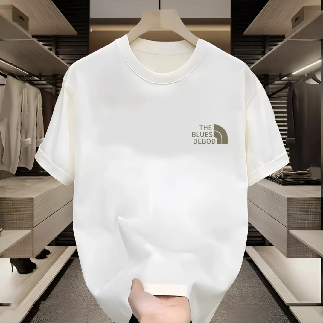 【一折粉丝福利】夏季潮牌男女同款百搭圆领T恤