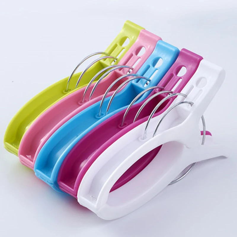 塑料加厚耐用被夹大号强力防风夹晒棉被子夹晾衣服夹子窗帘大夹子